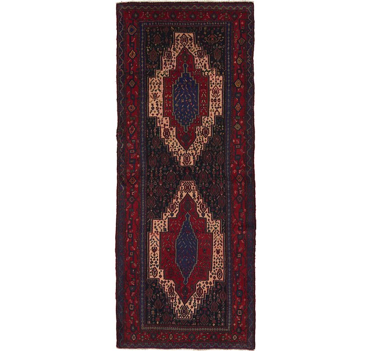 3' 10 x 9' 5 Sanandaj Persian Runner...