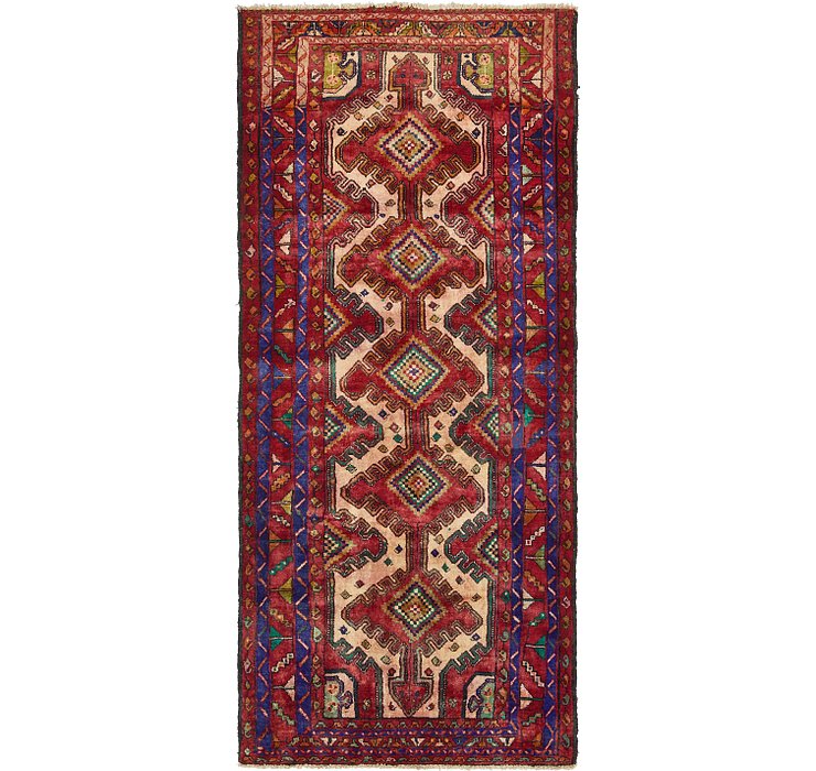 4' 2 x 9' 4 Zanjan Persian Runner Rug