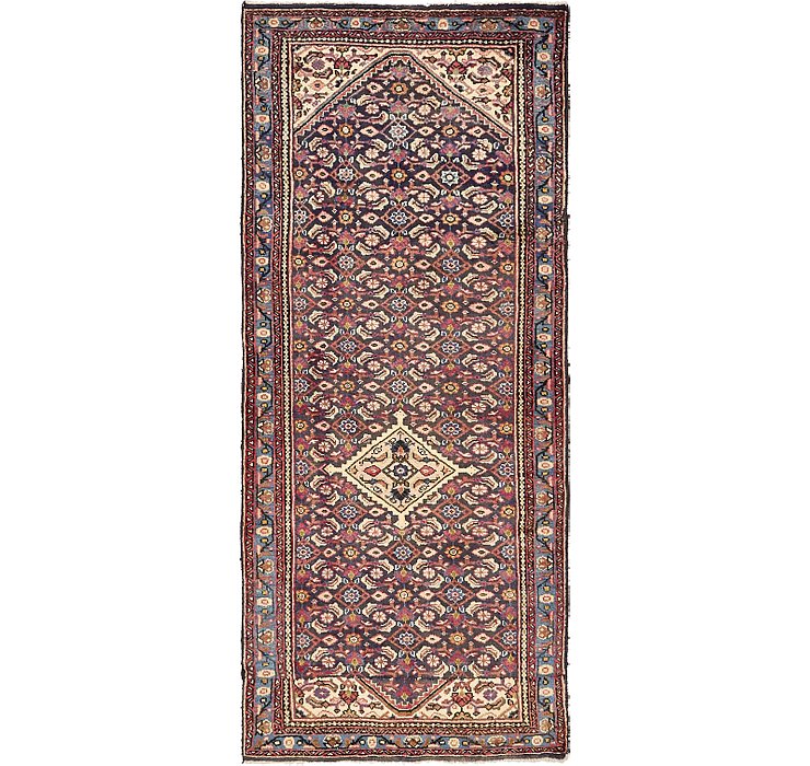 HandKnotted 3' 6 x 8' 3 Hossainabad Persian Run...
