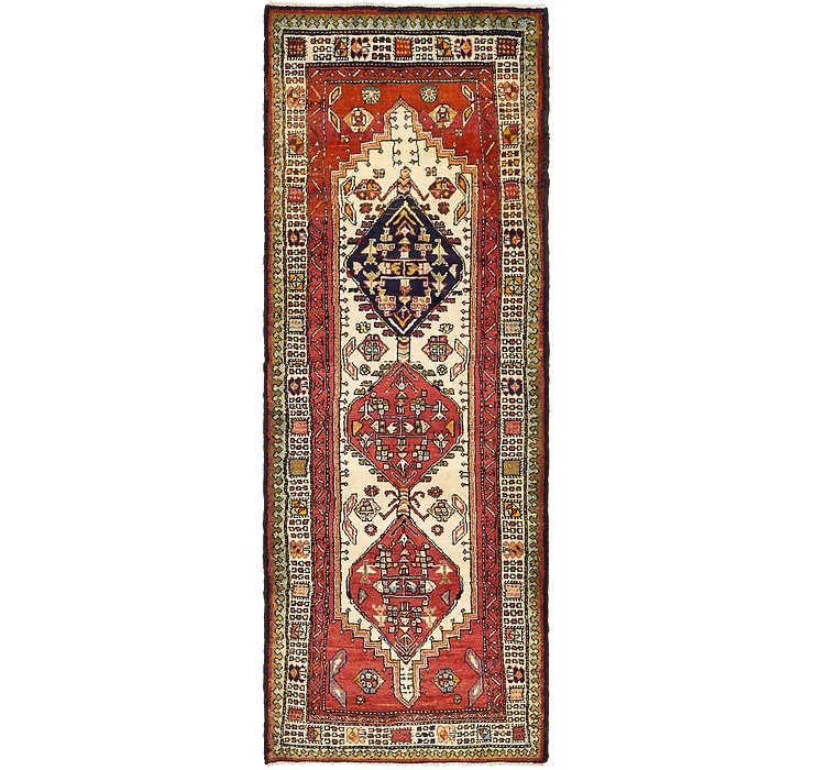 3' 10 x 10' 4 Ardabil Persian Runner ...