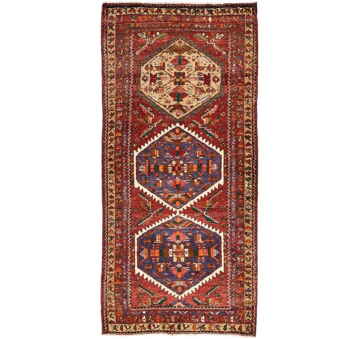 3' 11 x 8' 7 Gholtogh Persian Runner...