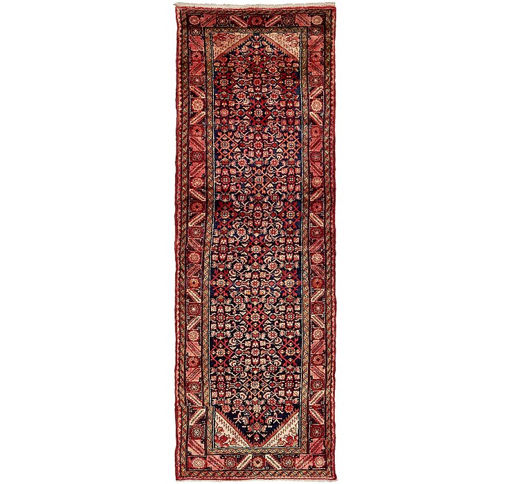 102cm x 320cm Hamedan Persian Runner ...