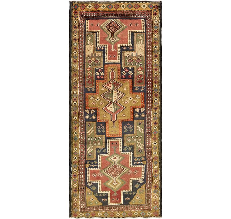 3' 8 x 9' Ardabil Persian Runner ...