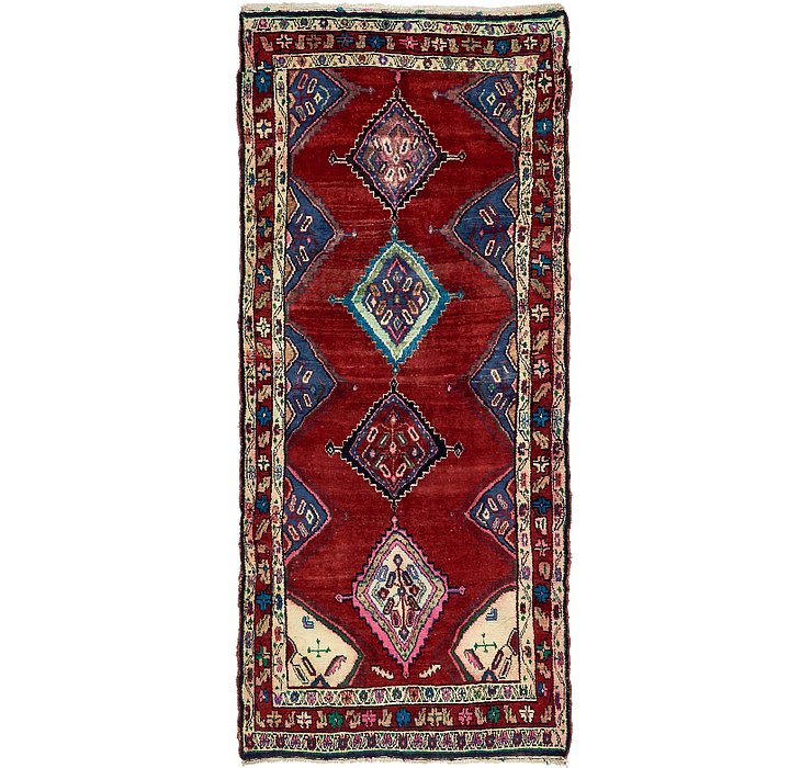 3' 8 x 8' 3 Chenar Persian Runner Rug