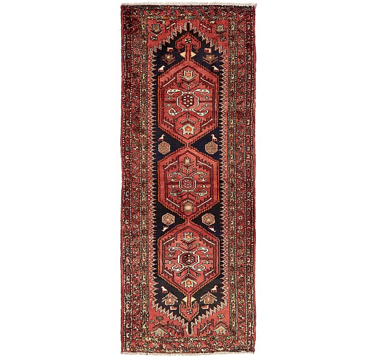 3' 8 x 9' 7 Hamedan Persian Runner ...