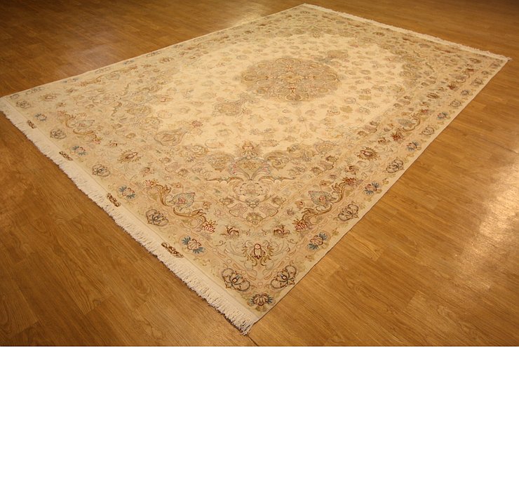 8' x 11' 4 Tabriz Persian Rug