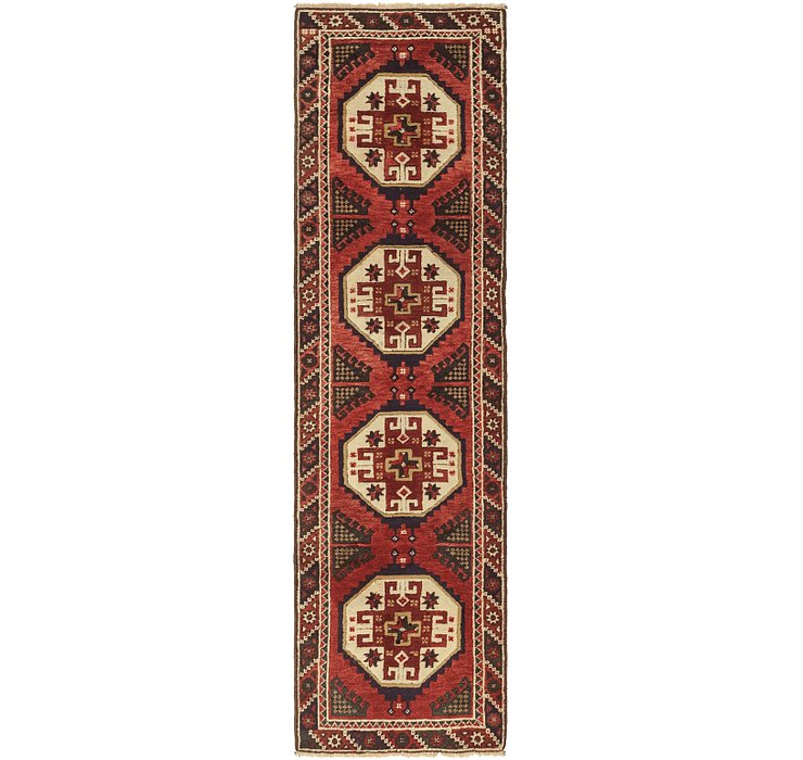 75cm x 272cm Kazak Runner Rug
