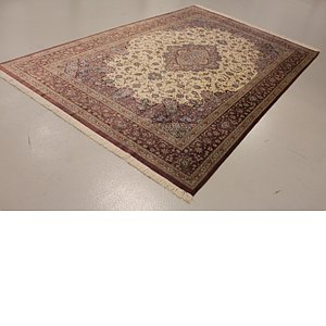 6' 5 x 10' 4 Qom Persian Rug