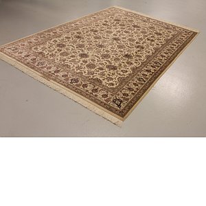 6' 5 x 9' 8 Qom Persian Rug