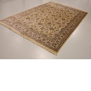 6' 5 x 9' 9 Qom Persian Rug