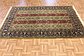 4' 9 x 6' 11 Qom Persian Rug thumbnail image 4