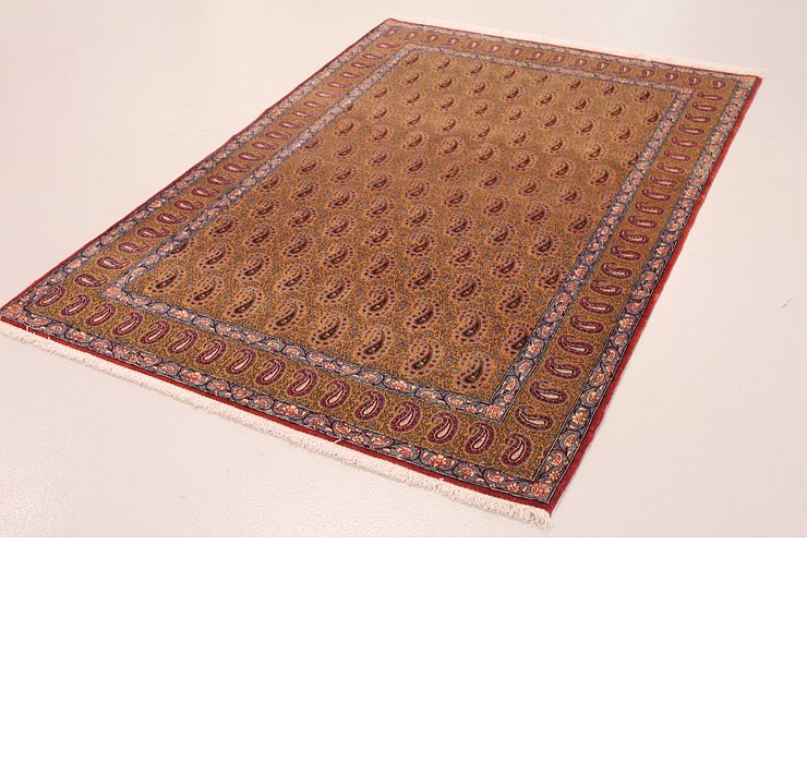 4' 6 x 6' 9 Qom Persian Rug