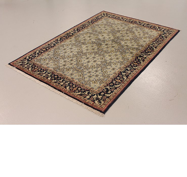 4' 8 x 6' 8 Qom Persian Rug