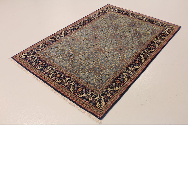 4' 7 x 6' 9 Qom Persian Rug