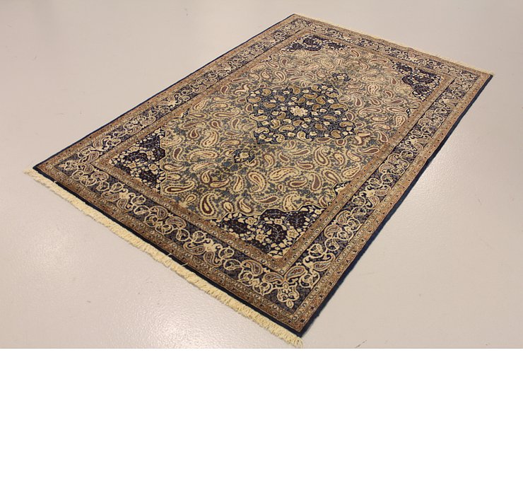 4' 7 x 7' 1 Qom Persian Rug