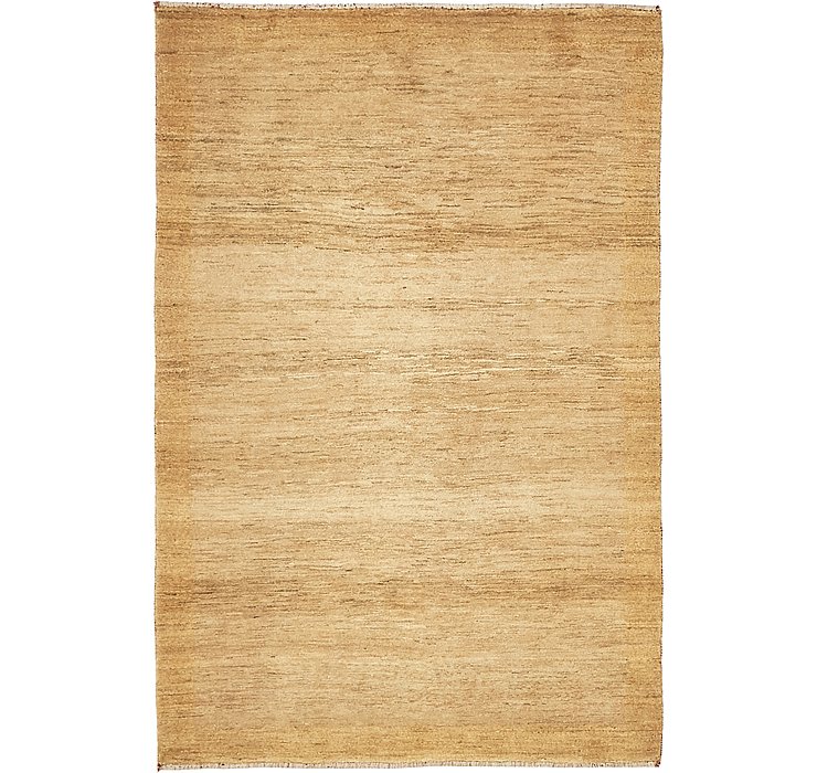 3' 11 x 5' 11 Kashkuli Gabbeh Persian...