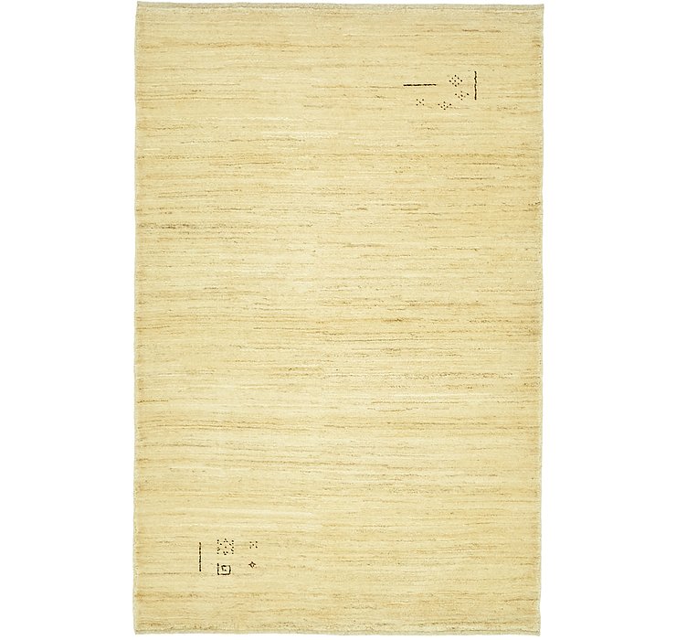 3' 11 x 6' 2 Kashkuli Gabbeh Persian...