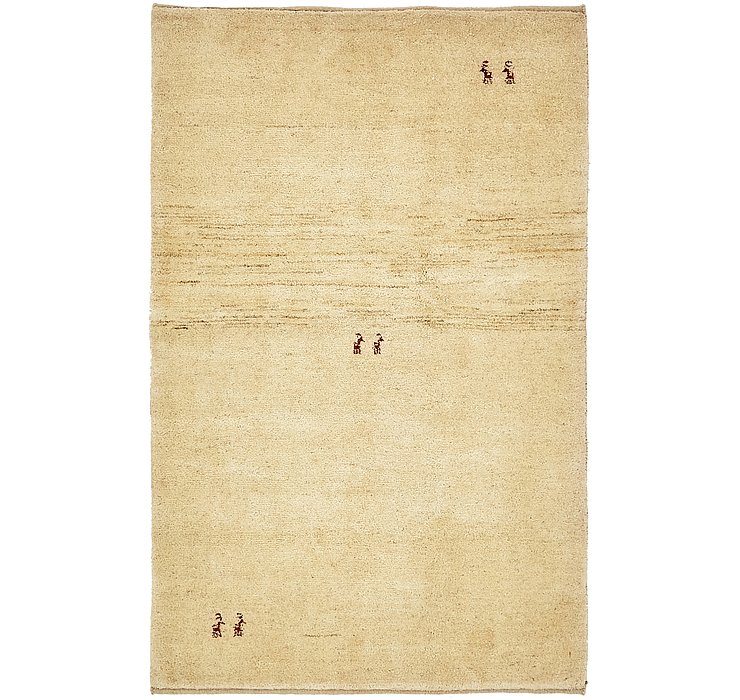 4' 1 x 6' 3 Kashkuli Gabbeh Persian...