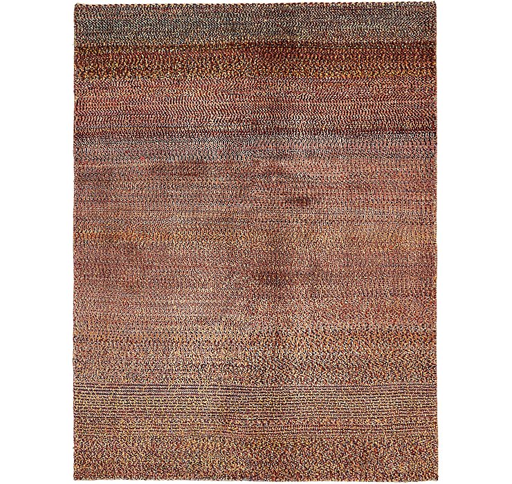 4' 9 x 6' 3 Shiraz-Gabbeh Persian Rug