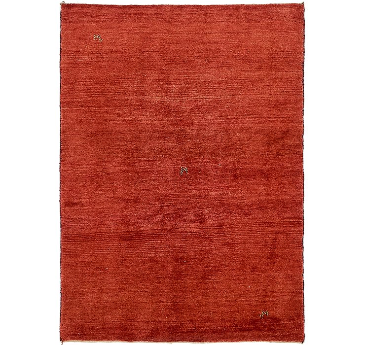 4' 8 x 6' 4 Shiraz-Gabbeh Persian Rug