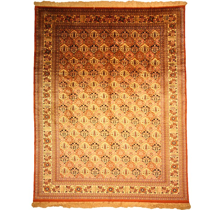 9' 10 x 12' 5 Mashad Persian Rug