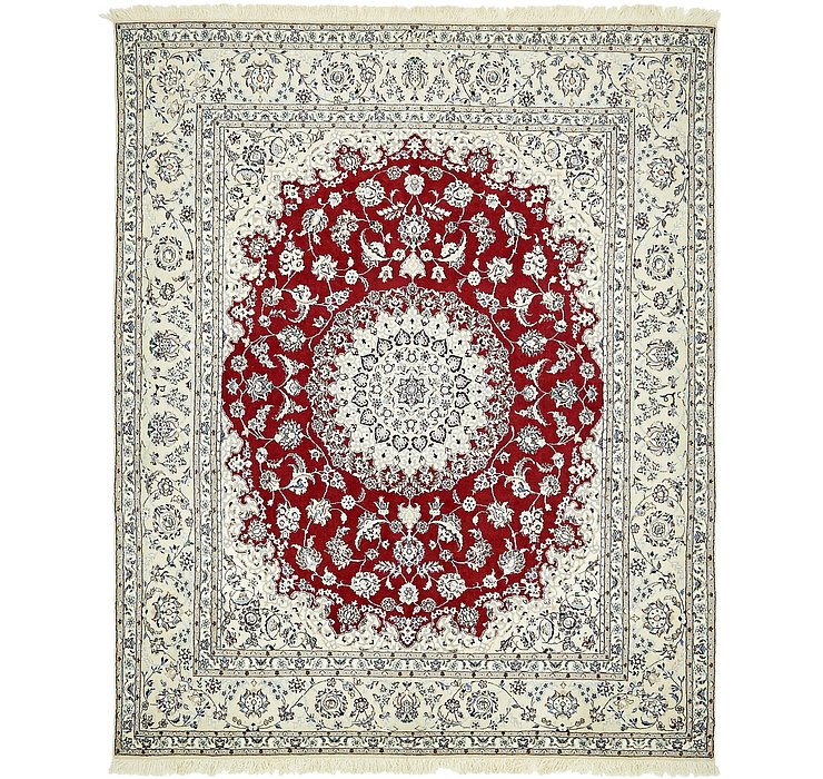 5' 9 x 7' Nain Persian Rug