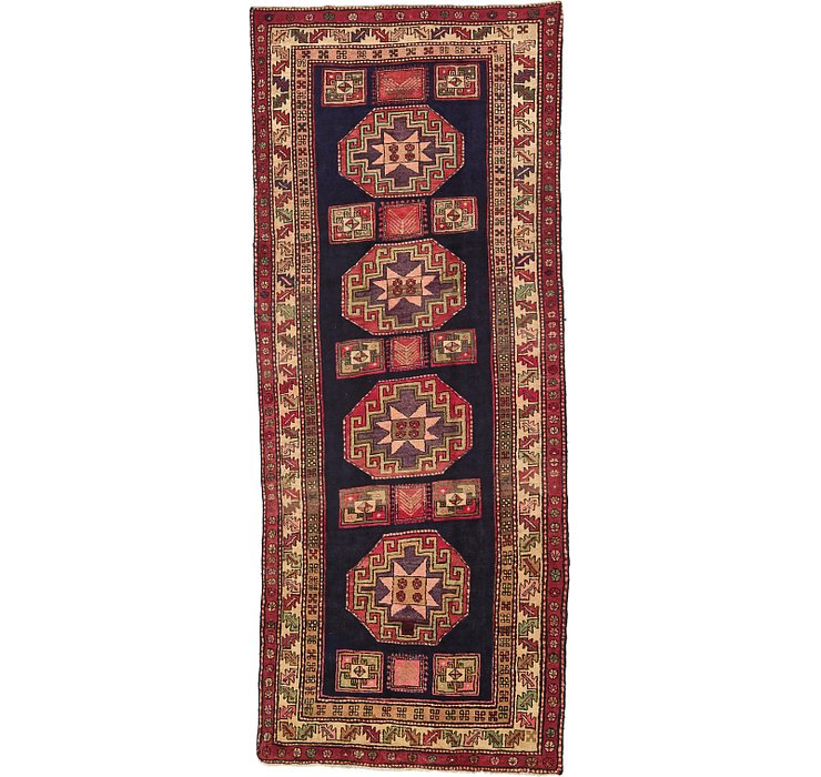 3' 11 x 9' 7 Hamedan Persian Runner ...