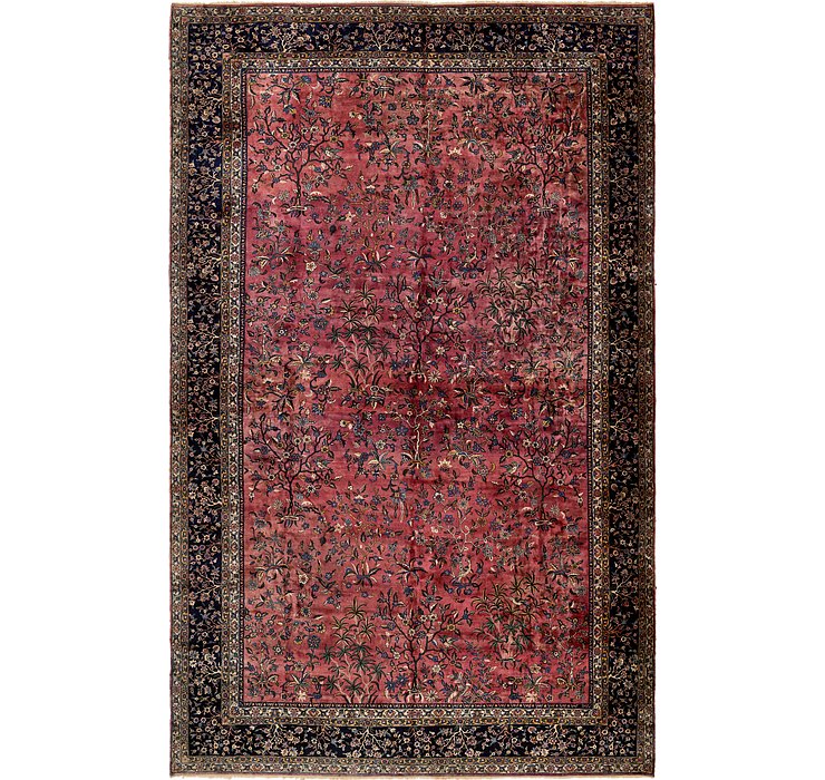 16' 7 x 26' 7 Sarough Persian Rug