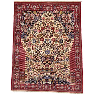 7' 1 x 9' Ghashghaei Persian Rug