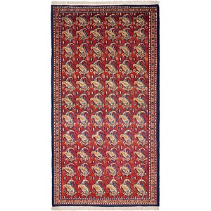 Unique Loom 4' 9 x 9' Yazd Persian Rug