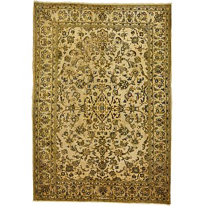 4' 8 x 6' 7 Kashan Persian Rug