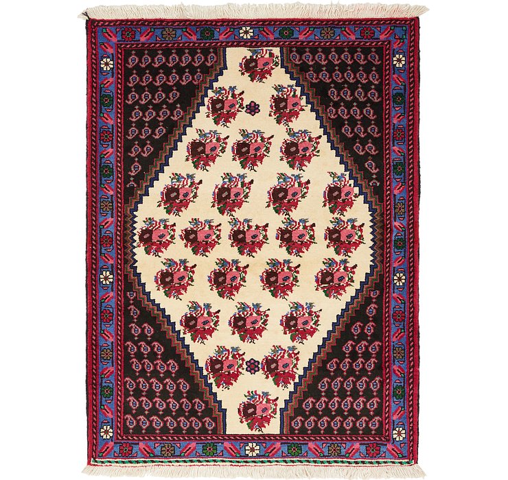 3' 8 x 4' 10 Shahrbaft Persian Rug