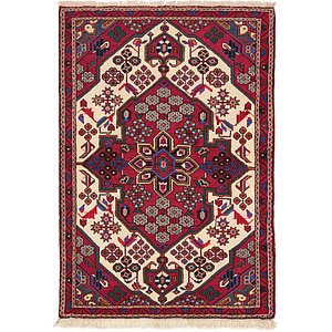 3' 4 x 4' 11 Saveh Persian Rug