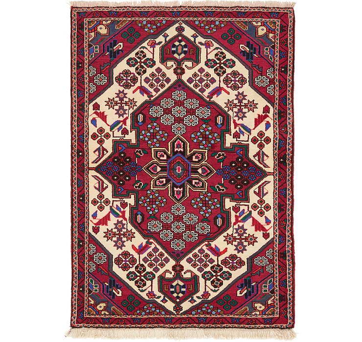 3' 4 x 4' 11 Saveh Persian Rug