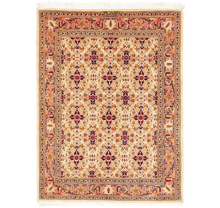 4' 6 x 6' 5 Tabriz Persian Rug