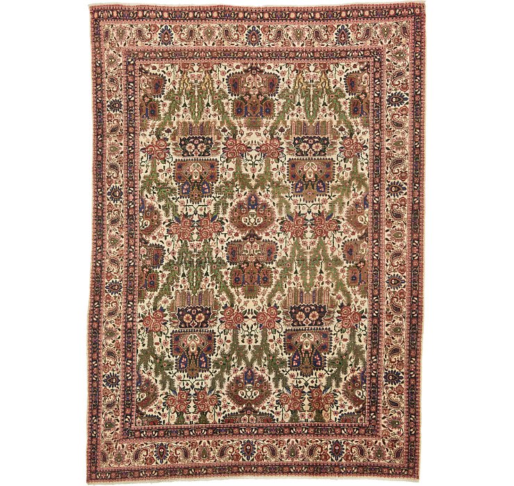 7' 7 x 10' 9 Tabriz Persian Rug