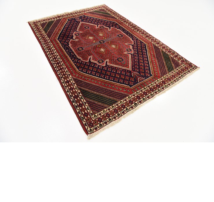 4' 4 x 6' 2 Shahrbaft Persian Rug