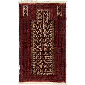 Unique Loom 2' 11 x 4' 11 Balouch Persian Rug
