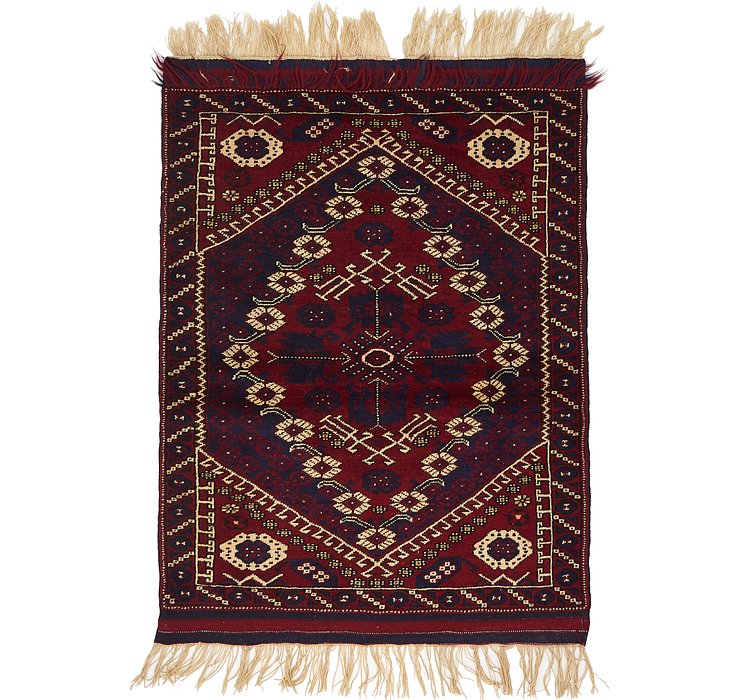 3' 5 x 4' 7 Balouch Persian Rug