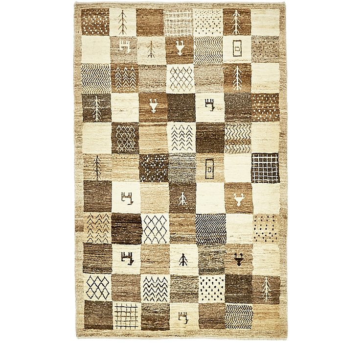 2' 8 x 4' 2 Kashkuli Gabbeh Persian...