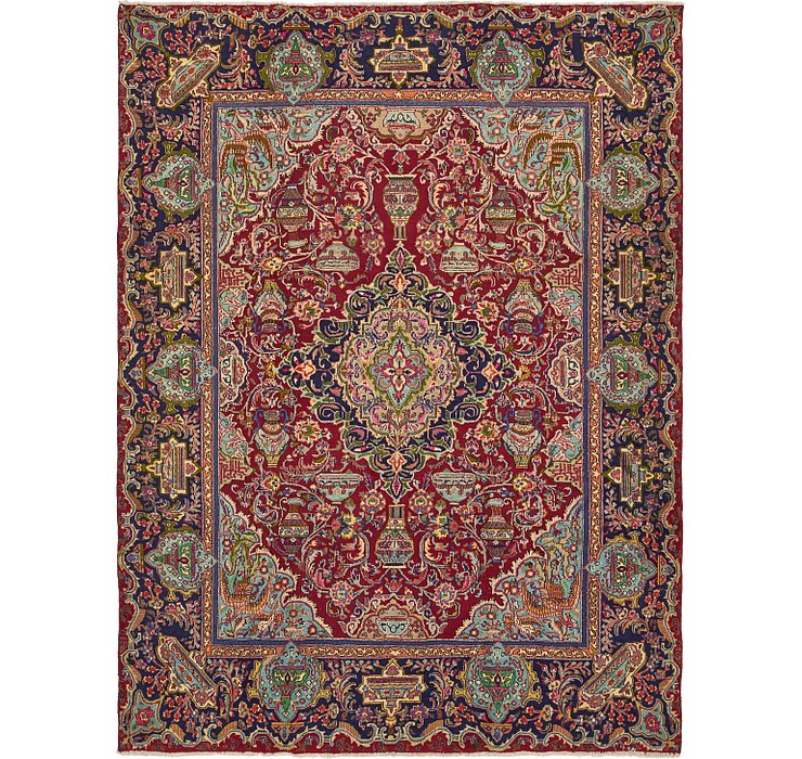 9' 6 x 12' 7 Kashmar Persian Rug