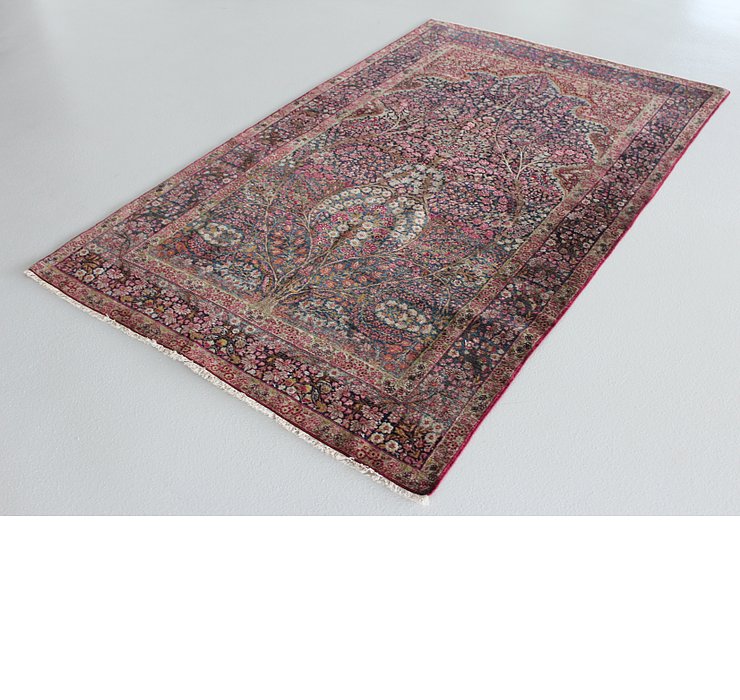 4' 7 x 7' 5 Kerman Persian Rug