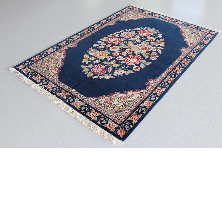 4' 7 x 6' 11 Qom Persian Rug