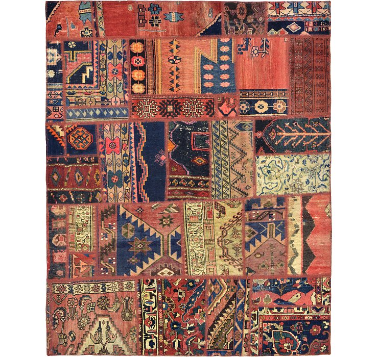 5' 5 x 6' 11 Ultra Vintage Persian Rug