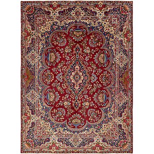 HandKnotted 9' 7 x 13' 4 Yazd Persian Rug