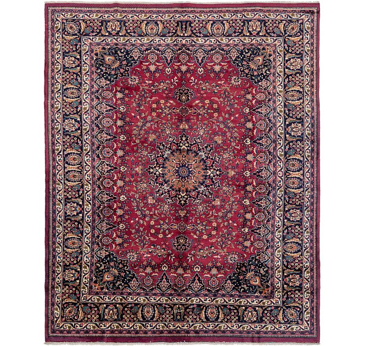 10' 2 x 12' 7 Mashad Persian Rug