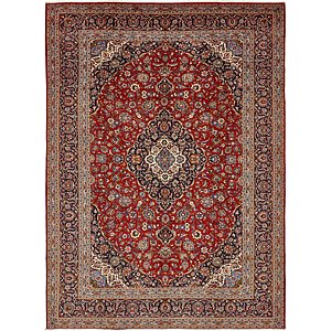 HandKnotted 10' 2 x 14' Kashan Persian Rug