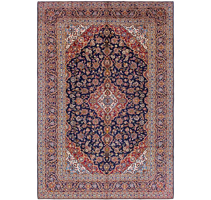 9' 4 x 13' 6 Kashan Persian Rug