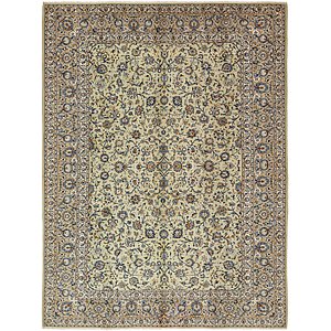 9' 10 x 13' 3 Kashan Persian Rug