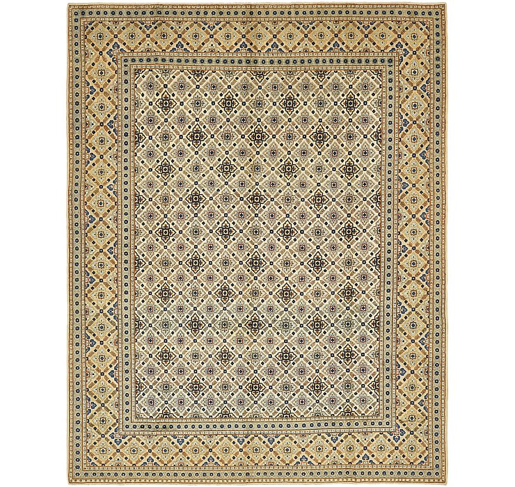 9' 10 x 12' 5 Kashan Persian Rug